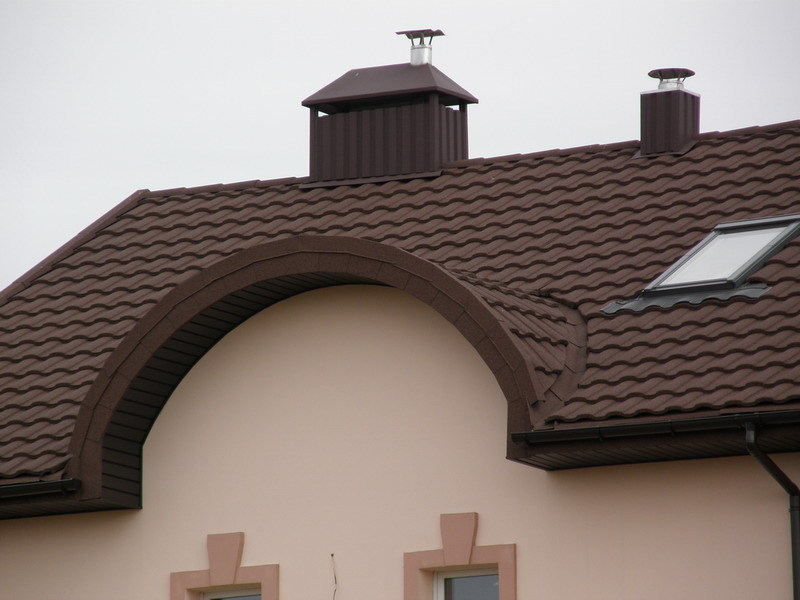 Цвета металлочерепицы для крыши