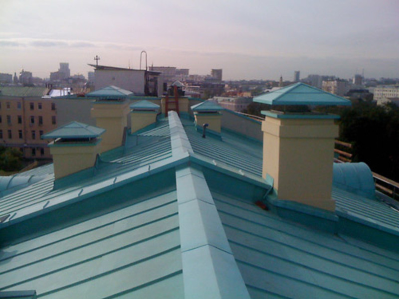 Современное решение покрытия крыши