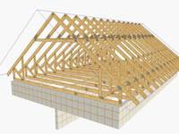 Двускатная крыша является самой простой конструкцией для самостоятельного возведения